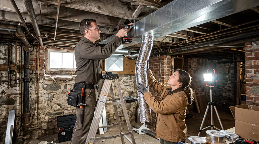 How to Install Ductwork in an Older Home?