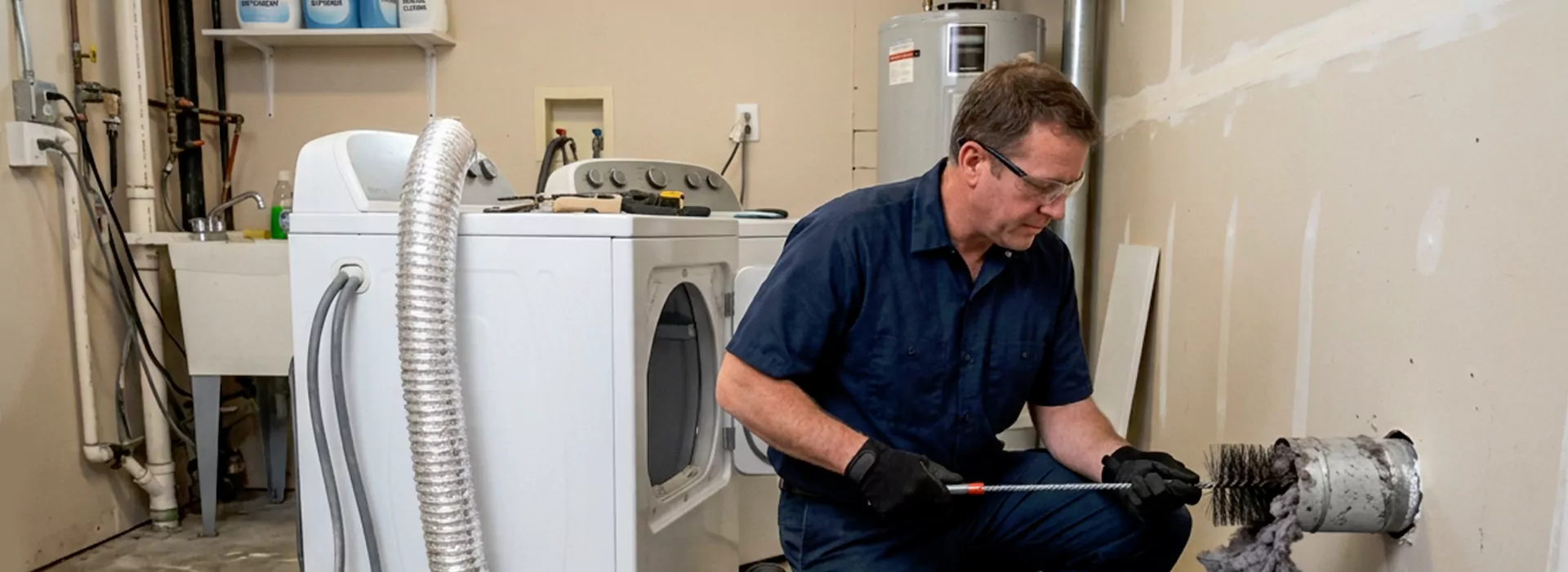 Clogged Dryer Vent Repair in Irvington, New Jersey