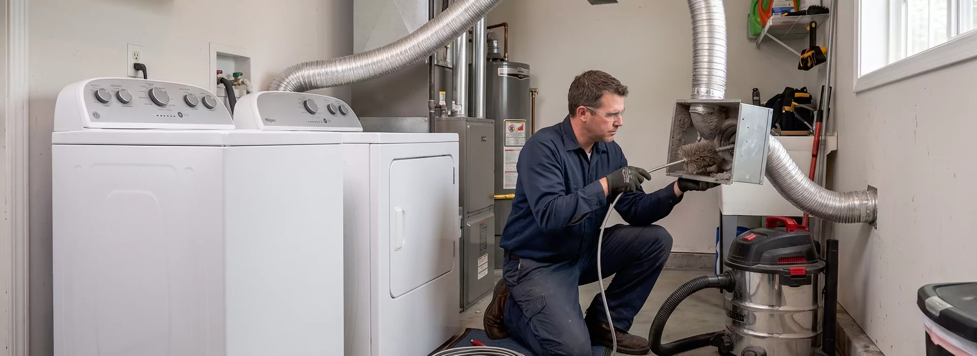 Dryer Vent Booster Fan Cleaning Irvington, NJ