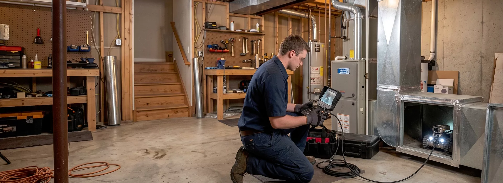 Robotic Duct Inspection Irvington, New Jersey