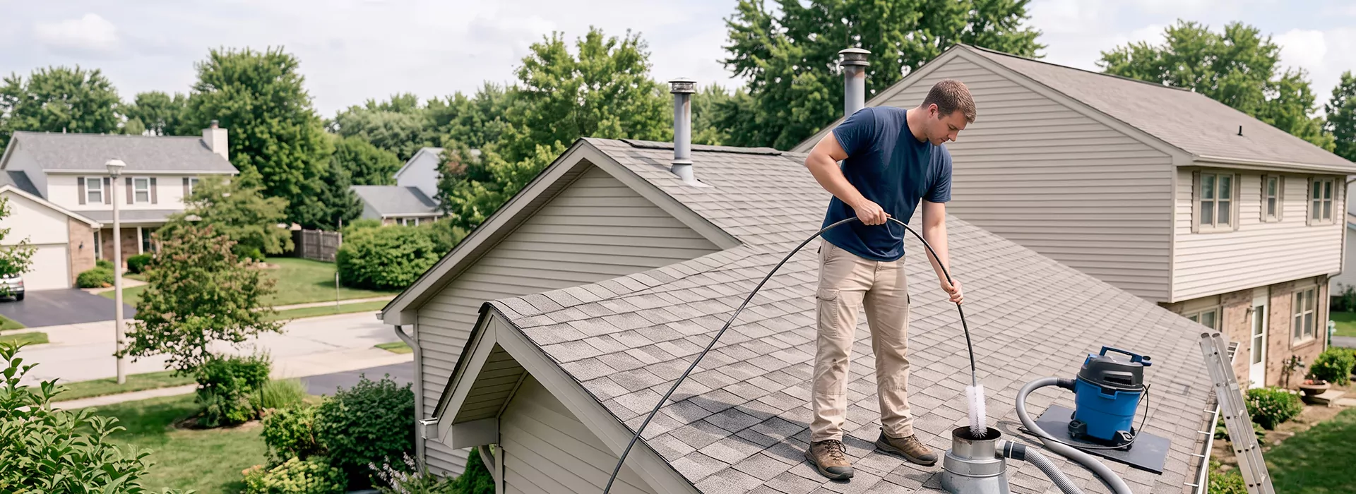 Roof Dryer Vent Cleaning Irvington, NJ