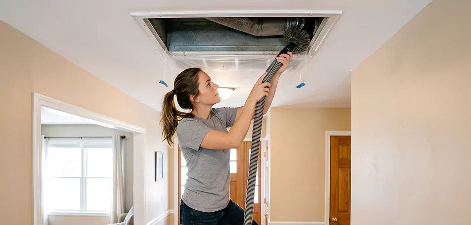 AC Air Duct Cleaning Near Me in Irvington