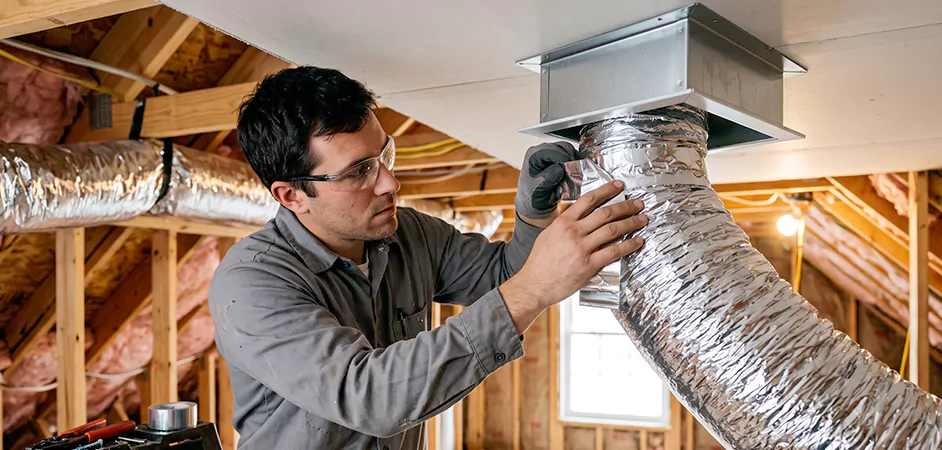 Return Air Duct Installation in Irvington
