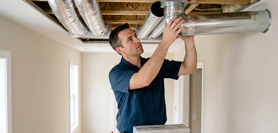 Dryer Vent Relocation in Irvington