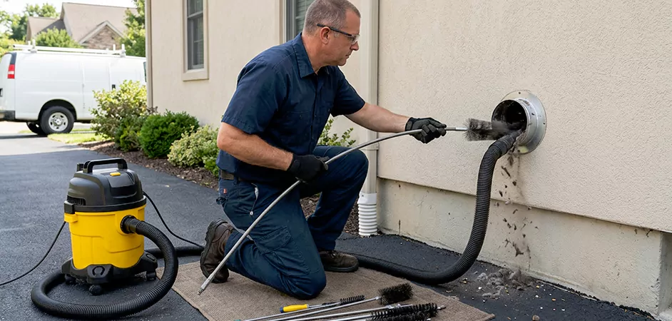 Eco Friendly Commercial Dryer Vent Cleaning in Irvington