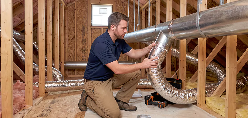 Ductwork Modification in Irvington