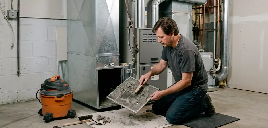 Dryer Lint Trap Maintenance in Irvington