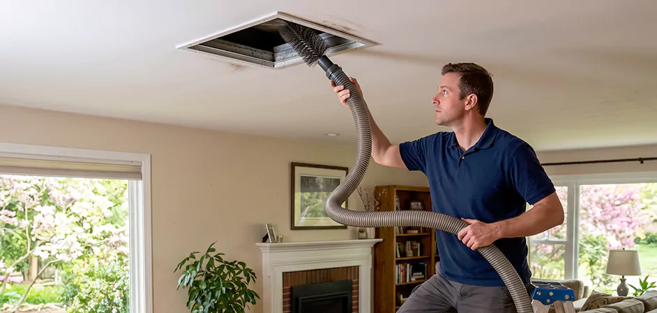 Commercial Spring Duct Cleaning in Irvington